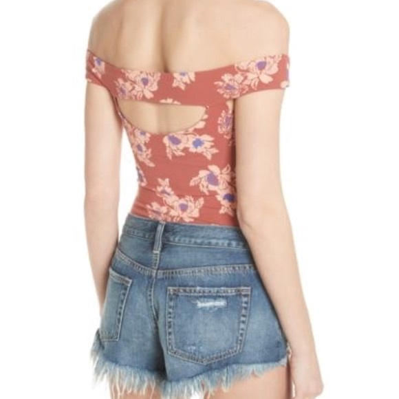 NWT Free People So Much off shoulder bodysuit, S - Picture 2 of 6